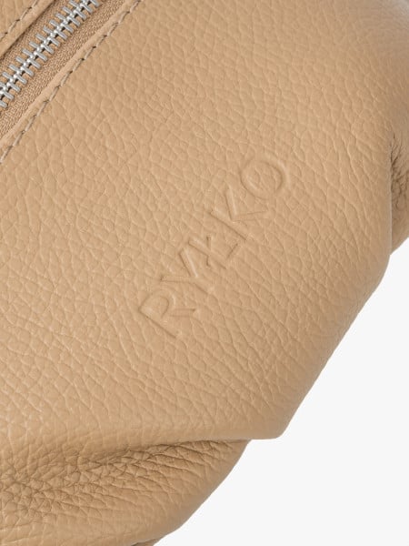 Beżowa torebka nerka-crossbody