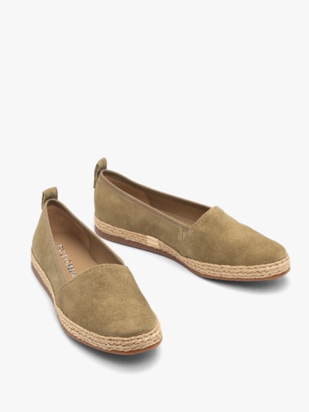 Oliwkowe espadryle damskie