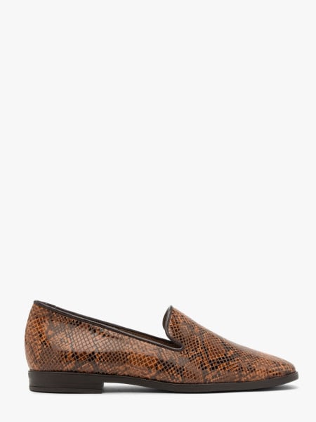 Mokasyny damskie w zwierzęcy print